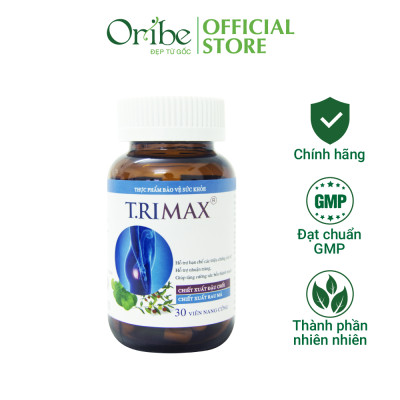 Combo Co Búi Trĩ Trimax Dân Khang (1 Viên Uống Và 1 Gel) Giảm Đau Rát Săn Se Búi Trĩ Ngừa Trĩ Tái Phát