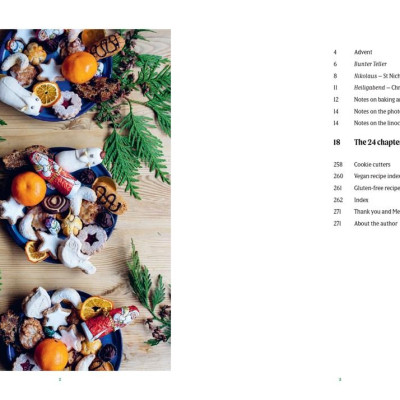 Sách - Advent - Festive German Bakes to Celebrate the Coming of Christmas by Anja Dunk (US edition, Hardcover)