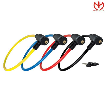 Khóa xe đạp Master Lock 8169 DPRO thân dây cáp dài 65cm đường kính 8mm dùng chìa - MSOFT
