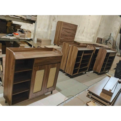 Tủ giày cánh mây