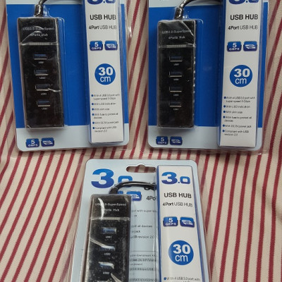 Hub chia 4 cổng USB, usb Hub tốc độ 3.0 - Hàng chính hãng