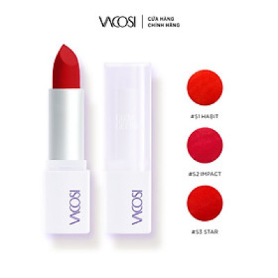 Son Thỏi Mịn Lì VACOSI MATTE LIPSTICK - VS13