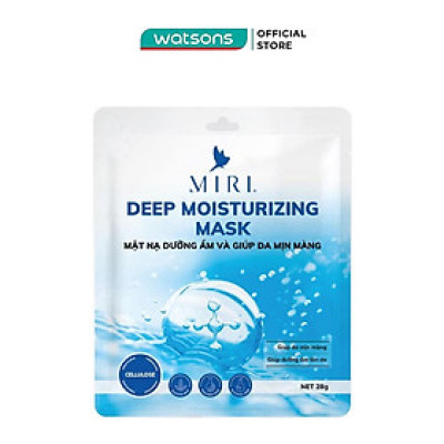 Mặt Nạ Miri Deep Moisturizing Dưỡng Ẩm Và Giúp Da Mịn Màng 28g