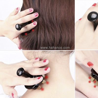 Lược sừng MÁT XA toàn thân đa năng (COH196) Làm đẹp / thư giãn / giúp lưu thông khí huyết - Chăm sóc sức khỏe