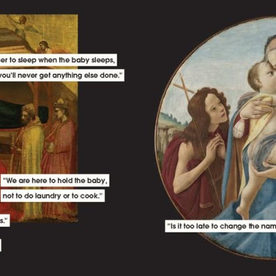 Sách - Parenting Advice to Ignore in Art and Life by Nicole Tersigni (UK edition, Hardcover)