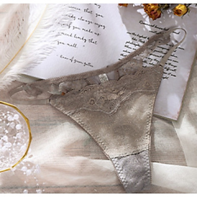 Quần lót nữ lọt khe ren 2 dây Pinot 5057 – Siêu mảnh, quyến rũ tối đa