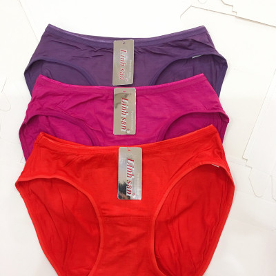 combo 10 chiếc quần lót cotton nữ dáng cơ bản