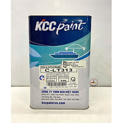 Sơn Alkyd KCC LT313 Base C màu đỏ nâu 2263 _18L