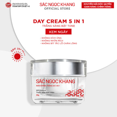 COMBO dưỡng da chuyên sâu kem dưỡng ban đêm 30g + kem dưỡng ban ngày 5 in 1 30g + Serum dưỡng trắng 30ml cho tác dụng nhanh mạnh, toàn diện