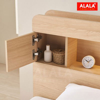 Giường ngủ ALALA1217 + 3 hộc kéo / Miễn phí vận chuyển và lắp đặt/ Đổi trả 30 ngày/ Sản phẩm được bảo hành 5 năm từ thương hiệu ALALA/ Chịu lực 700kg 
