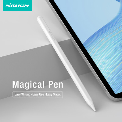 Bút cảm ứng Nillkin iSketch S3 cho iPad có độ nhạy nghiêng, Bút cảm ứng iPad cho iPad 10/9/8/7/6, iPad Pro 11, iPad Pro 12.9, iPad Mini 6/5 và iPad Air 6/5/4/3, Hợp kim nhôm , Đính kèm nam châm - Hàng Chính Hãng