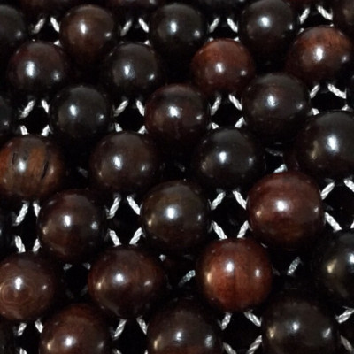 Đệm Lót Ghế Văn Phòng , Ghế Làm Việc Hạt Gỗ Mun ( hình thật )