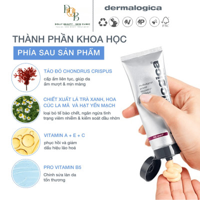 Mặt nạ vitamin cô đặc MULTIVITAMIN RECOVERY MASQUE 75ml của Dermalogica - Dolly Beauty