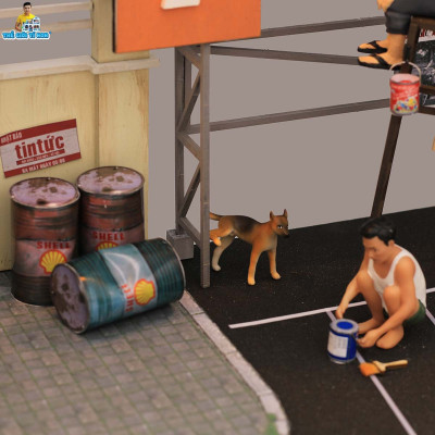 MÔ HÌNH TỰ LẮP RÁP DIY - SÀI GÒN XƯA - GP04