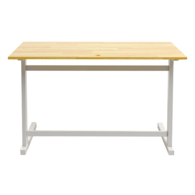 Bộ Bàn Rec-Z Trắng Và Ghế Đen IBIE IB517