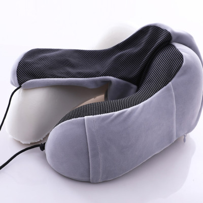 Gối chữ U làm bằng mút hoạt tính, gối kê cổ dễ thương dùng để máy bay, xe hơi, du lịch, kê cổ cổ gối ngủ trưa văn phòng-GC876348