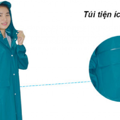 Áo Mưa Bisur Zipper - Thương hiệu Rando, chính hãng, cao cấp - APPS-53
