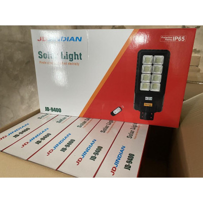 Đèn năng lượng mặt trời Jindian- Đèn đường NLMT Công suất 400W -Khung ABS- Chip Led "SMD"