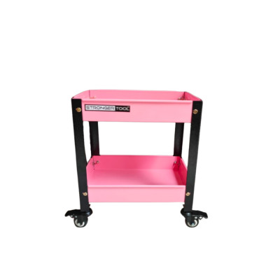 Xe đẩy dụng cụ mini 2 tầng thép sơn tĩnh điện