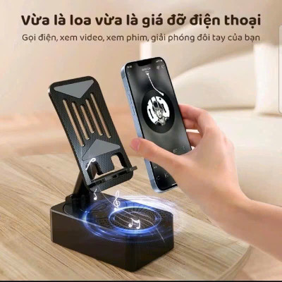 Giá Đỡ Điện Thoại 3 Trong 1 Kèm Pin Dự Phòng & Loa Bluetooth - Tiện Lợi, Dễ Dàng Mang Theo Khi Di Chuyển - HÀNG CHÍNH HÃNG MINIIN