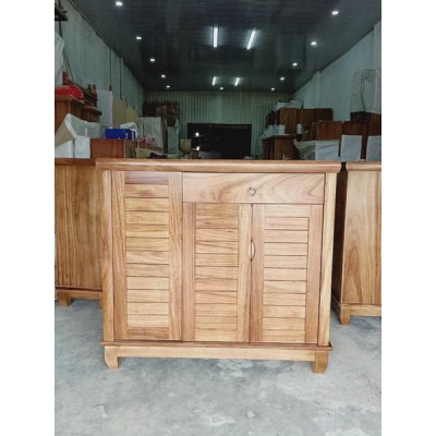 Mẫu tủ giày dép gỗ cao cấp, sang trọng
