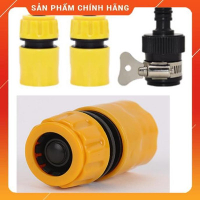 ️ Bộ dây vòi xịt nước rửa xe, tưới cây , tăng áp 3 lần, loại 20m 206318 đầu đồng, cút,nối đen+ mở chai