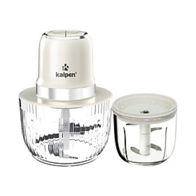 Máy xay thịt 2 cối đa năng Kalpen S1 dung tích 2L, công suất 600W - Hàng chính hãng