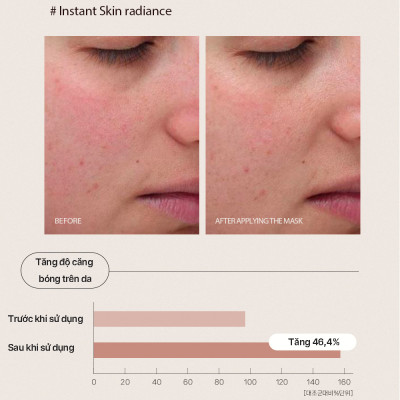 Sey 10 hộp mặt nạ làm dịu và tạo độ bóng cho da Leblanc Pink Marine Complex Calming Mask Hộp 5 miếng