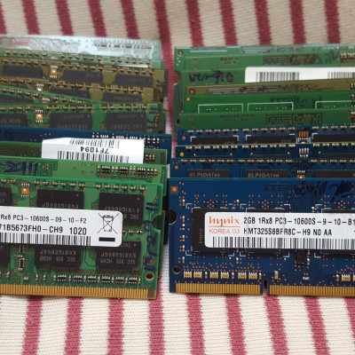 Ram laptop 2GB DDR3 PC3-8500s - 10600s Hàng chính hãng