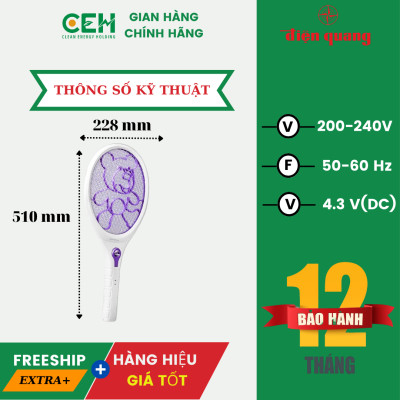Vợt muỗi Điện Quang ĐQ EMR04 WR