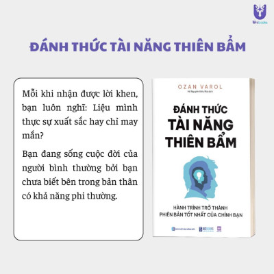 Sách - Đánh Thức Tài Năng Thiên Bẩm: Hành Trình Trở Thành Phiên Bản Tốt Nhất Của Chính Bạn -Bizbooks