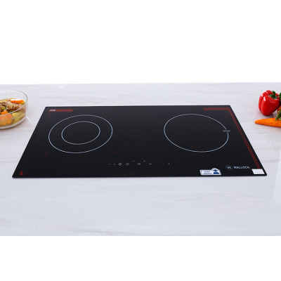 Bếp Âm Đôi Từ - Hồng Ngoại Malloca MH-02IR (72 cm) - Hàng Chính Hãng