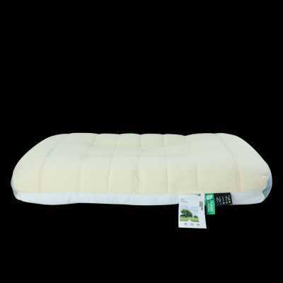 Gối thư giãn, ruột gối đầu thảo dược Super Fine Plant Coolong NIN House chăm sóc vai gáy cổ 48x74cm công thái học