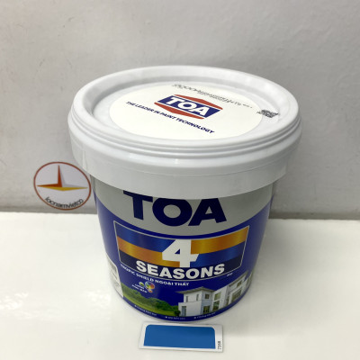 Sơn phào chỉ trong và ngoài nhà Toa 4 Seasons Tropic Shield màu C- 7358 _1L