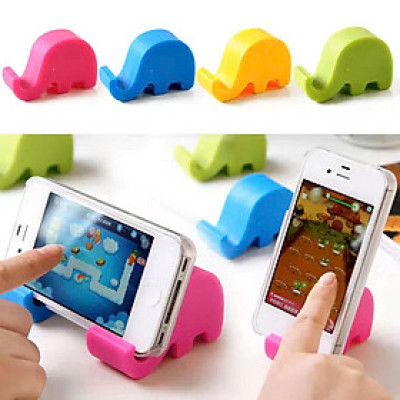 Giá đỡ điện thoại để bàn mini hình con voi dễ thương hàng nhập khẩu