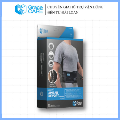 Đai Bảo Vệ Lưng Grace Care LH220 – Dây Kéo Ròng Rọc Cố Định Chắc Chắn, Giảm Đau Lưng Hiệu Quả