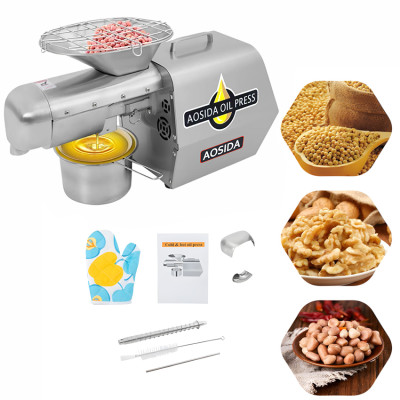 Máy ép dầu thực vật Nóng và Lạnh. Thương hiệu Anh Quốc AOSIDA cao cấp WF-J168 - Hàng chính hãng