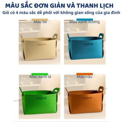Túi gấp gọn đa năng Mideer đựng quần áo , đồ chơi Toy Storage Bag