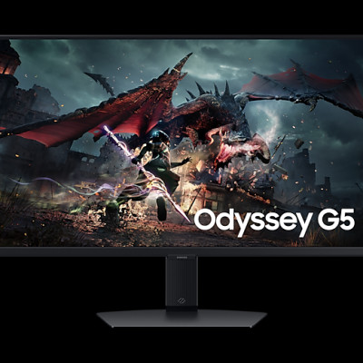 Màn Hình Gaming Samsung 27 Inch Odyssey G50D QHD 180Hz LS27DG502EEXXV - Hàng chính hãng