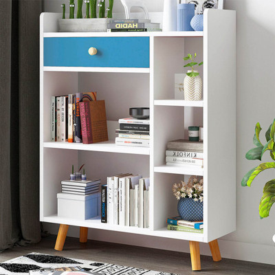 Kệ đẹp thiết kế từ gỗ MDF SMLIFE Baroda