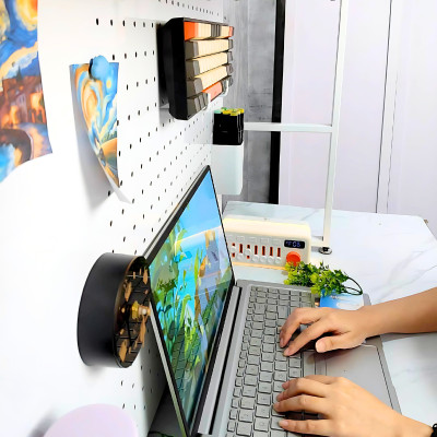 Kệ Pegboard đa năng Dola Home kệ sách để bàn decor học tập làm việc cho mẹ và bé hiện đại