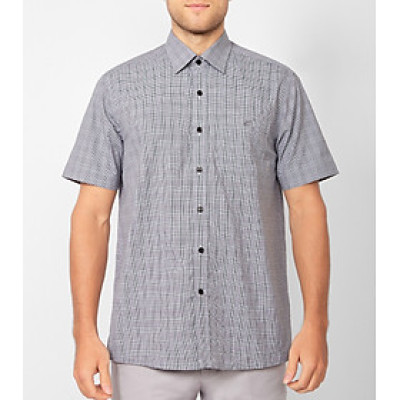 ÁO SƠ MI TAY NGẮN-V46-014618-GY5