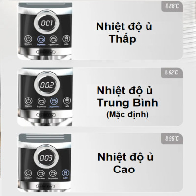 Máy pha cà phê Espresso bán tự động Espresso, Latte, Cappuccino thương hiệu HiBREW H13A - Hàng Chính Hãng