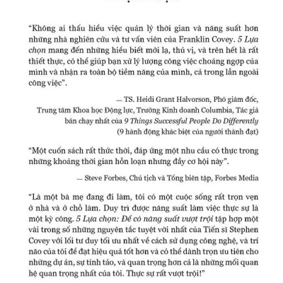 5 Lựa Chọn Cho Năng Suất Vượt Trội