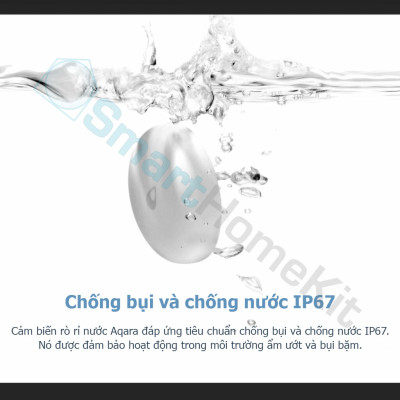 Cảm biến nước Aqara Water Leak Sensor T1 Zigbee hỗ trợ OTA Hàng Chính Hãng Quốc Tế