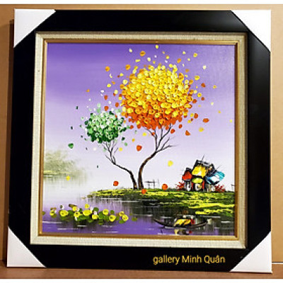 TRANH VẼ SƠN DẦU CẢNH HIỆN ĐẠI