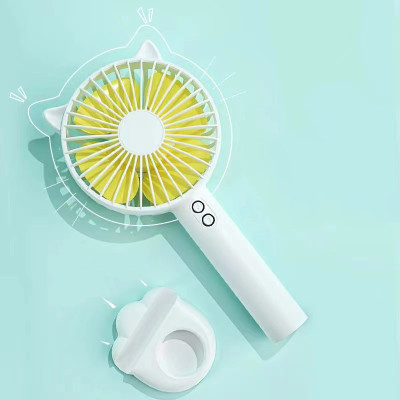 Quạt Cầm Tay Cao Cấp Vinbuy Tích Điện Tiện Lợi Kèm Cáp Sạc Và Pin Có Tặng Chân Đế Tích Hợp Giá Đỡ Điện Thoại, 3 Chế Độ Gió Siêu Mát Siêu Bền - Hàng chính hãng VinBuy 