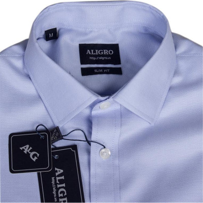 Áo sơ mi nam dài tay ALIGRO chất liệu pirma cotton mềm mịn, kiểu dáng đơn giản, tinh tế ALGS156