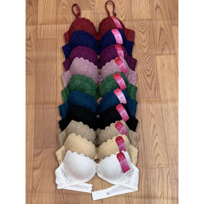 ÁO LÓT NỮ REN VẢY CÁ DÀY SIÊU NÂNG NGỰC BELLE 024B