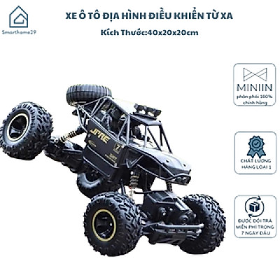 Đồ Chơi Ô Tô Địa Hình Có Điều Khiển Từ Xa - Động Cơ Mạnh Mẽ, An Toàn Cho Bé - HÀNG CHÍNH HÃNG MINIIN